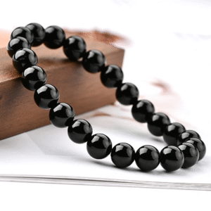 Obsidienne noir niveau1 10mm Equilibre et stabilité (P0321)