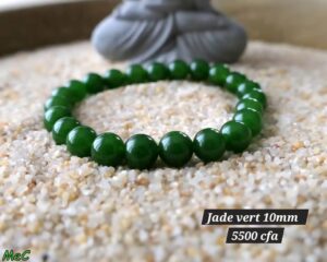 jade vert 8mm Sérénité